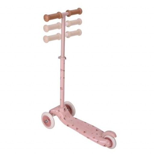 Patinete infantil rosa de 3 ruedas - Little Dutch [1]