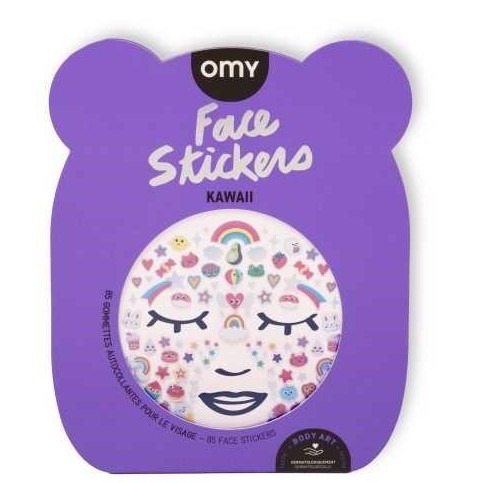 ​Pegatinas Faciales OMY Mod. Kawaii – 85 Unidades