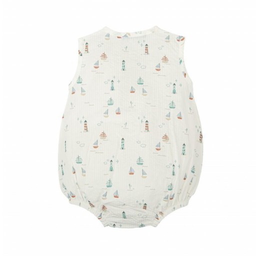 ​Ranita bebé niño Babidu estampado marinero con bolsillos [1]