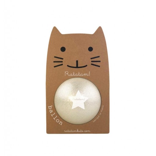 ​Pelota Glitter color plata, 15 cm – Ratatam Kids [0]