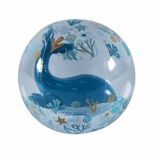 Pelota de Playa 3D Ocean Dreams Blue Little Dutch