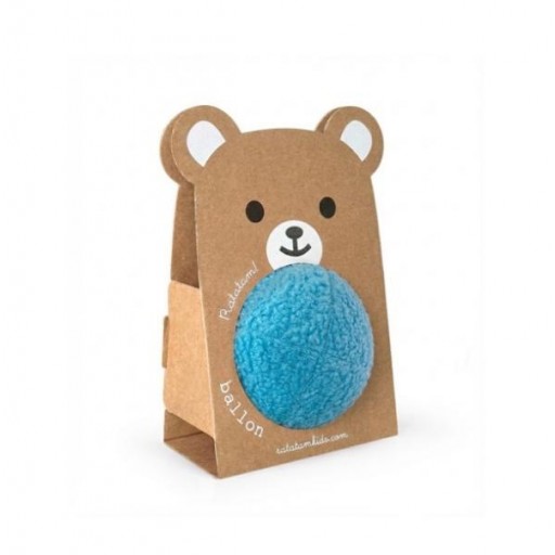 ​Pelota Peluche Sensorial color azul , 12 cms. – Ratatam Kids [0]
