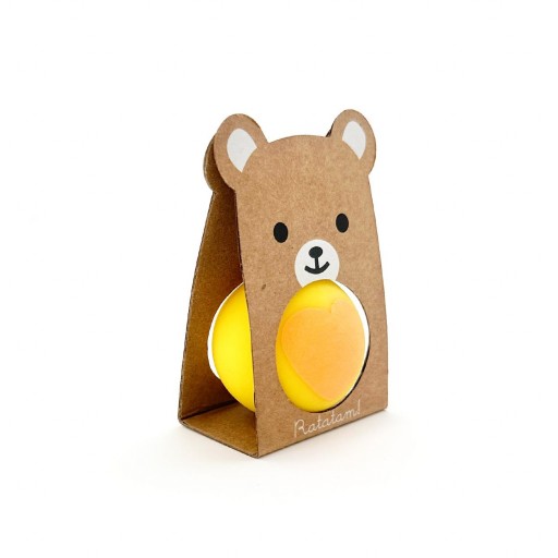 ​Pelota Saltarina  color amarillo,  43 mm – Ratatam Kids [1]