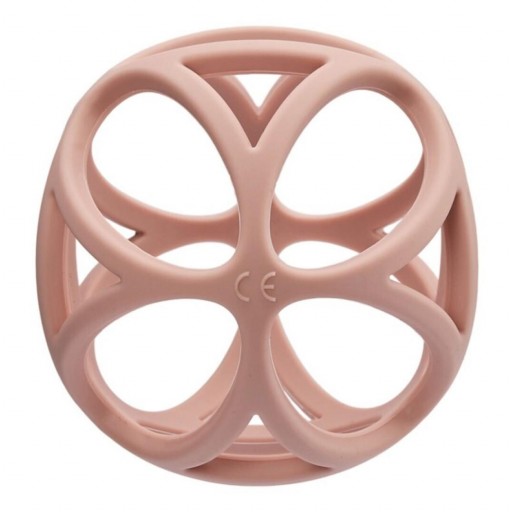 Pelota Sensorial de Silicona Rosa – Little Dutch