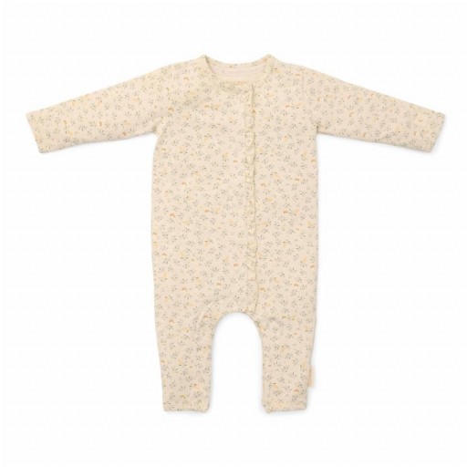 ​Pijama Little Dutch de una pieza para bebé - Estampado de hojas de algodón orgánico