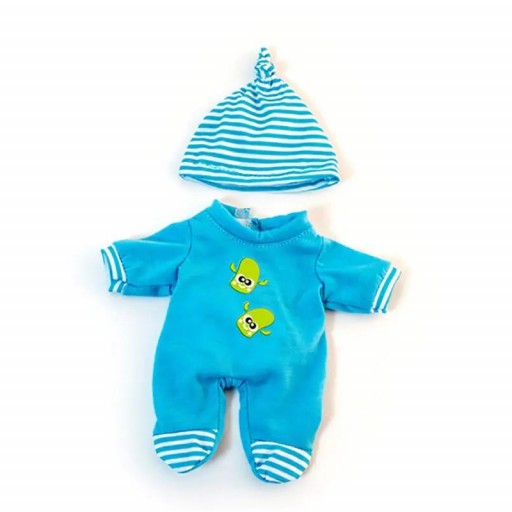 Ropa Pijama invierno azul para muñeco 21 cm - Miniland