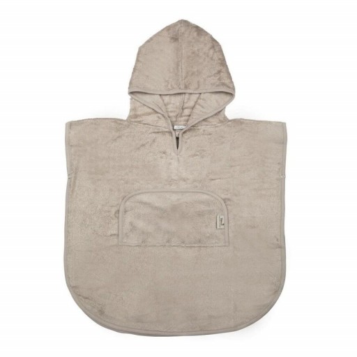 ​Poncho infantil Timboo en color Feather Grey