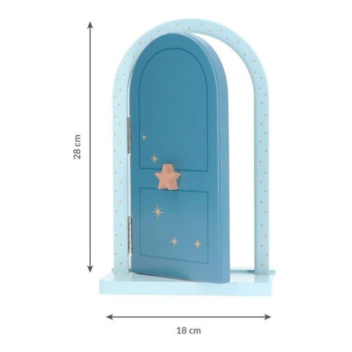Puerta y Buzón Mágicos con Complementos Azul - Monnëka [3]