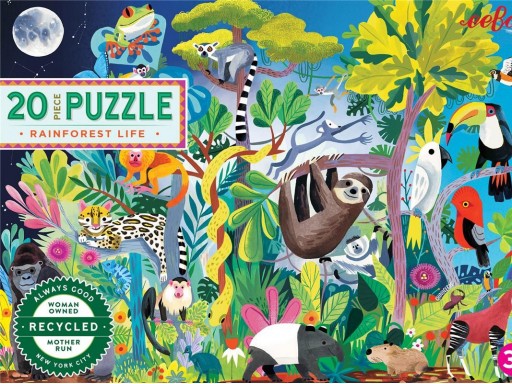Puzzle 20 Vida En La Selva  "Eeboo"  [1]