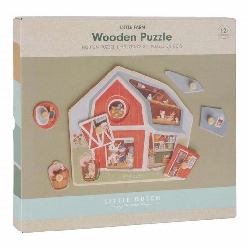 Puzzle de madera Little Dutch colección Little Farm [2]