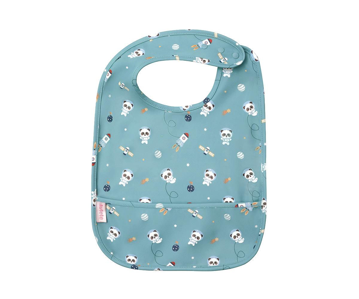 Babero Impermeable mod. Pandas in Space - Tutete