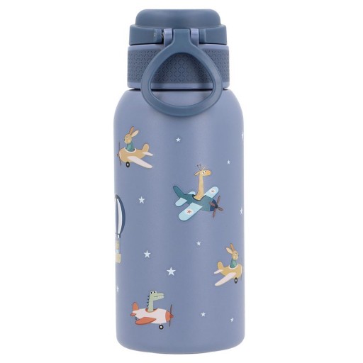 Botella térmica infantil de acero inoxidable mod. Planes - 500 ml [1]