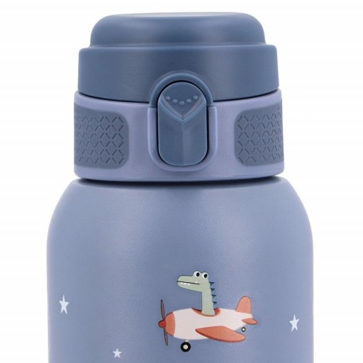 Botella térmica infantil de acero inoxidable mod. Planes - 500 ml [6]
