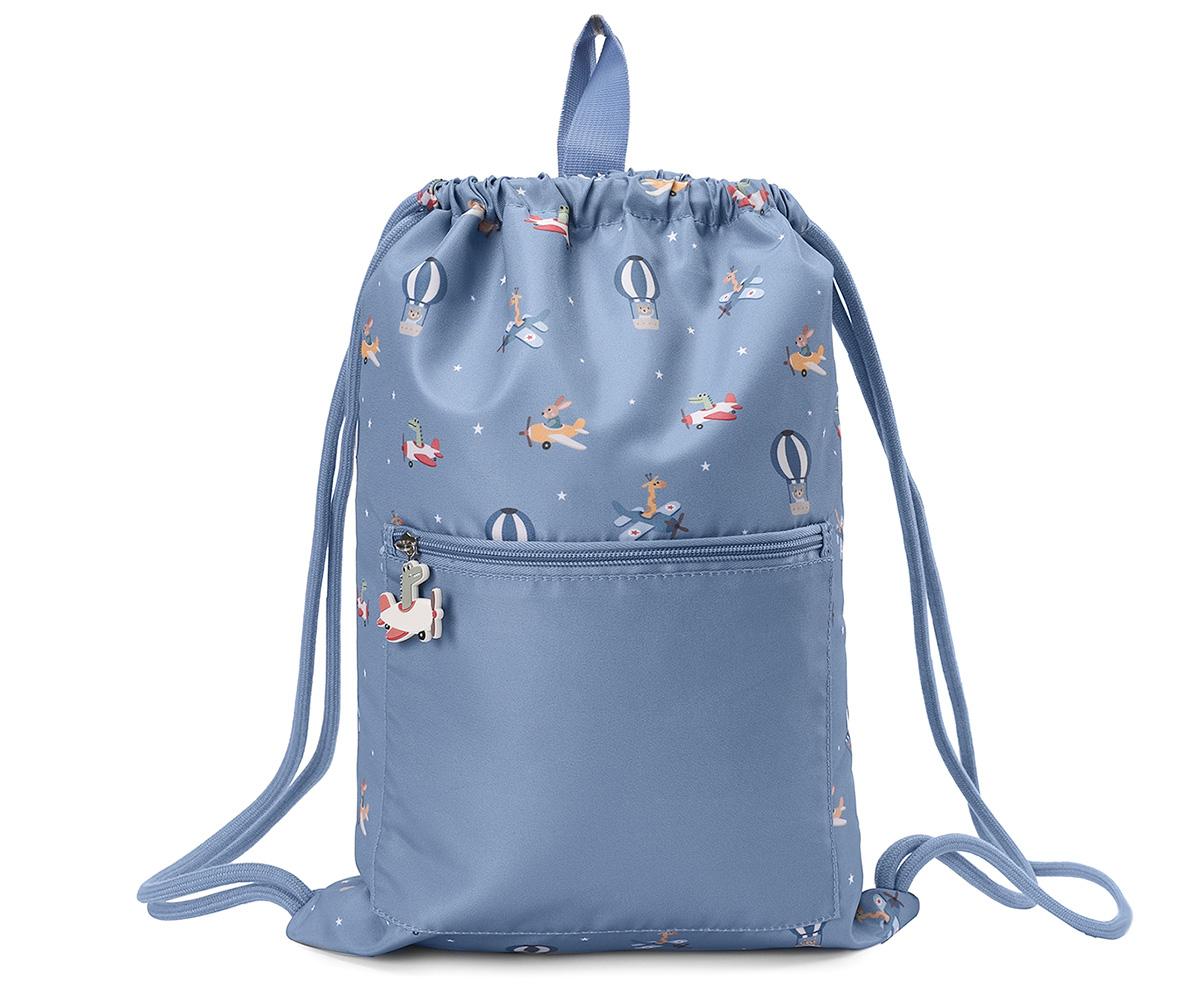 Mochila Saco Impermeable mod. Planes Personalizable - Tutete