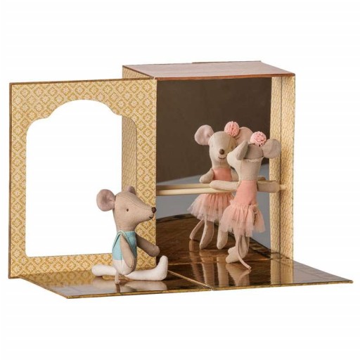Ratones bailarines con estudio de danza - Maileg [1]