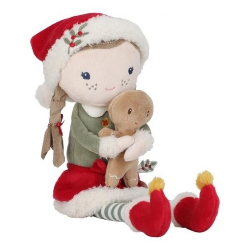 Muñeca Blandita Rosa de Navidad – Little Dutch