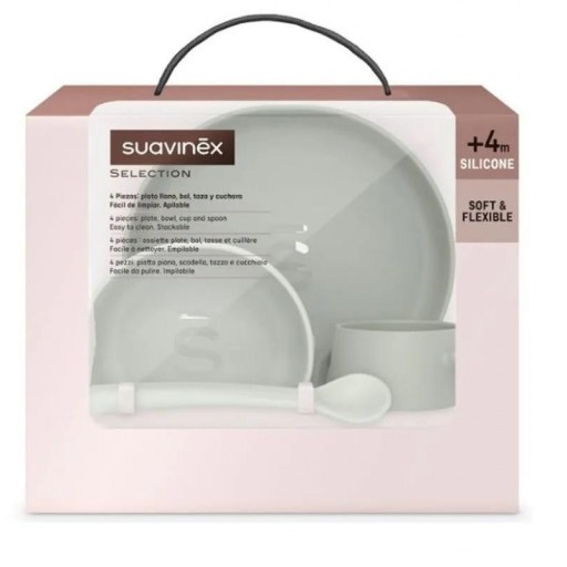 Vajilla de Silicona Intense Colours Verde – Suavinex [1]