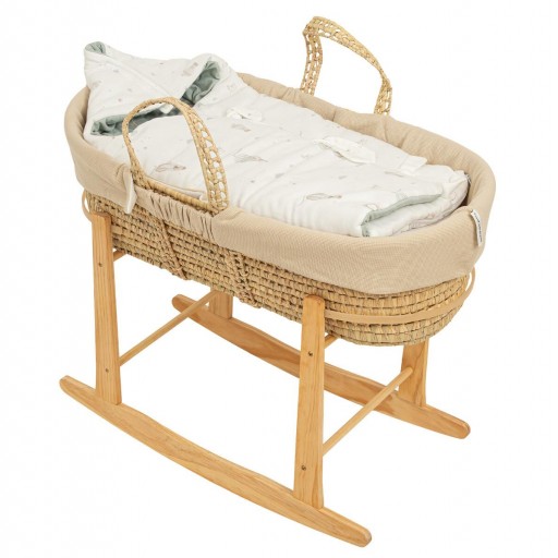 Saco arrullo con capucha Blue Sky – Bimbidreams [4]