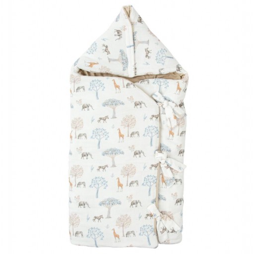 ​Saco arrullo con capucha Tanzania Bimbidreams