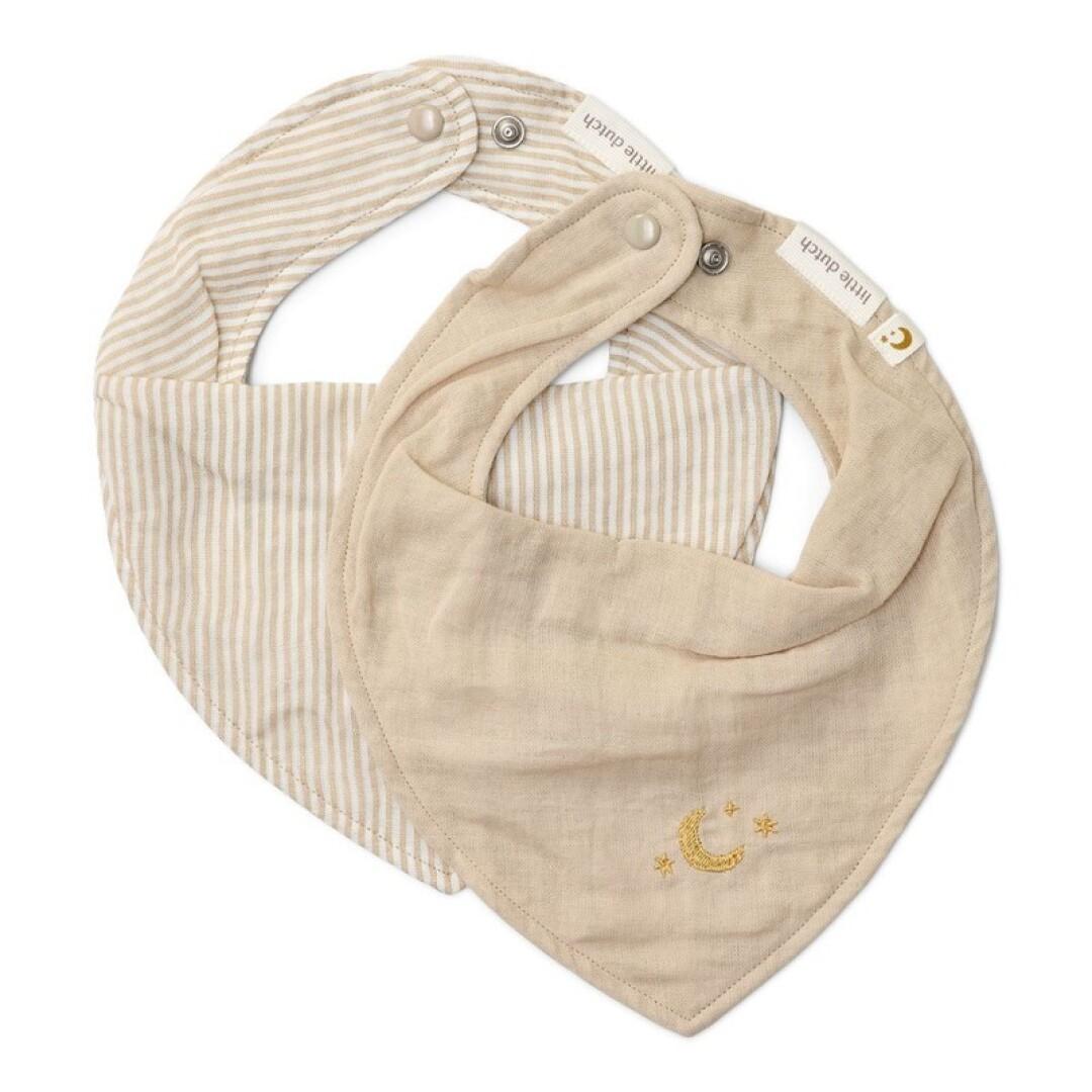 Set de 2 Bandanas Little Dutch - Beige Suave