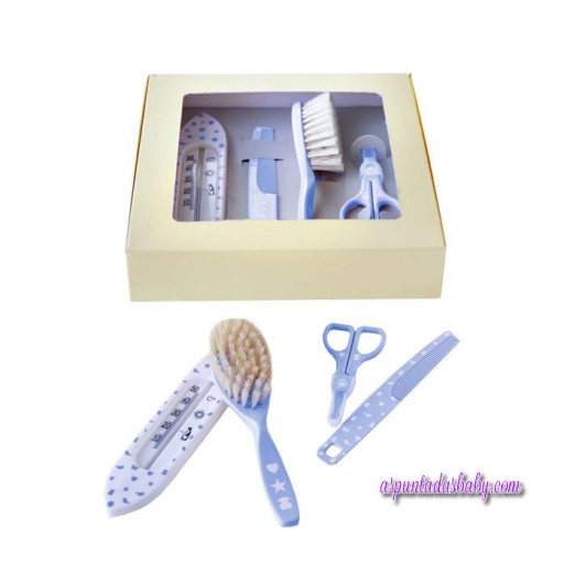 Set Baño Baby Tous color celeste.  [0]