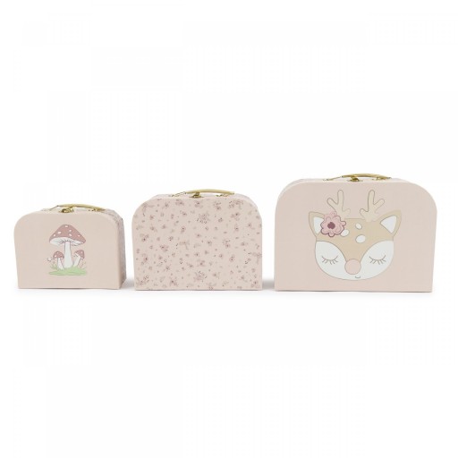 Set de 3 Maletas Infantiles Dreamy Flowers – Bieco