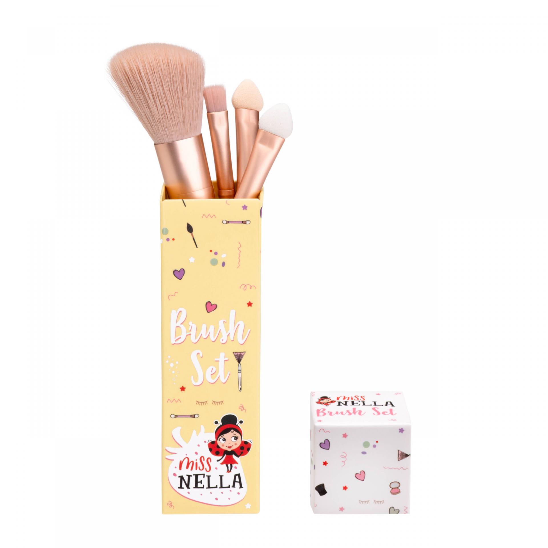 Set de Brochas de Maquillaje Infantil – Miss Nella