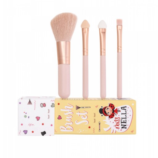 Set de Brochas de Maquillaje Infantil – Miss Nella [1]