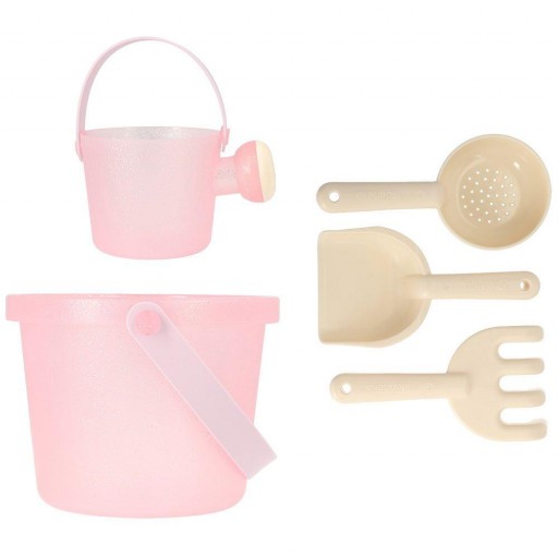 Set de Juguetes de Playa Cubo Glitter Monnëka