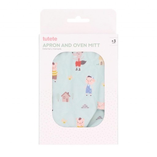 Set Delantal y Manopla The Three Little Pigs Personalizable – Tutete [4]