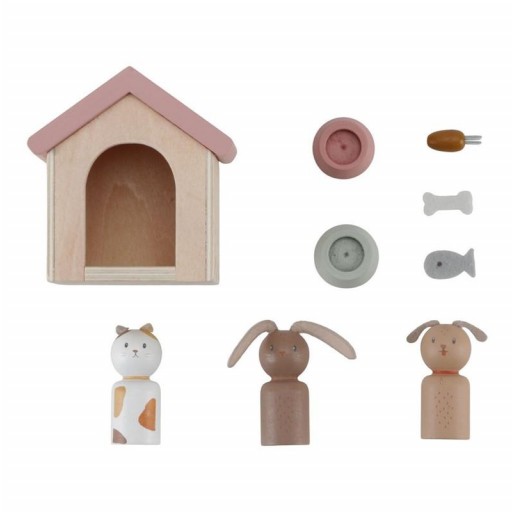 Set mascotas casa de muñecas Little Dutch colección Little Farm [1]