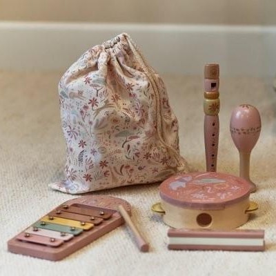 Set Musical Rosa Safari Friends - Little Dutch [1]