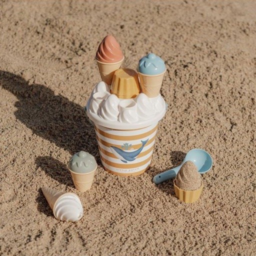 Set de cubo de helados Little Dutch Ocean Dreams Blue [2]