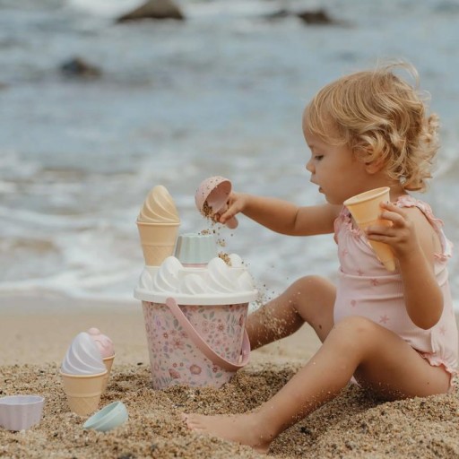 Set de cubo de helados Little Dutch Ocean Dreams Rosa [1]