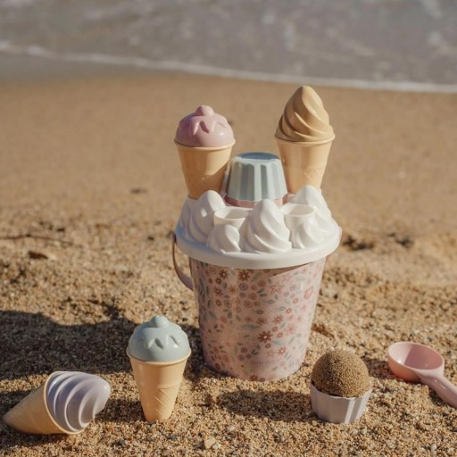 Set de cubo de helados Little Dutch Ocean Dreams Rosa [2]