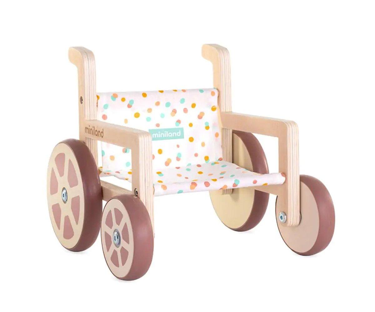 Silla de Ruedas para Muñecos 100% FSC Miniland