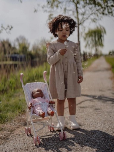 ​Sillita de Paseo para Muñecas de Metal Flores Little Dutch [3]