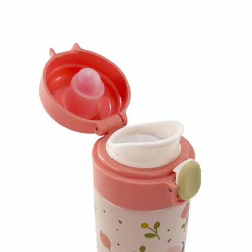 Steel Junior Bottle Butterfly de Miniland – Botella infantil de acero inoxidable 320 ml [1]