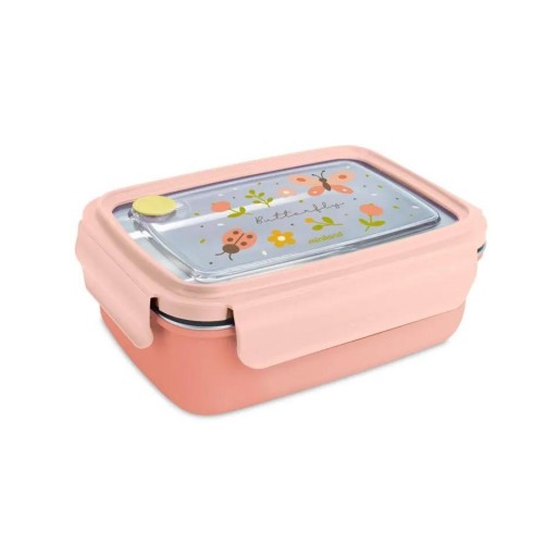 Steel Lunchbox Butterfly de Miniland – Lunchbox infantil de acero inoxidable 800 ml