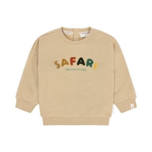Sudadera Safari Adventure Taupe - Little Dutch