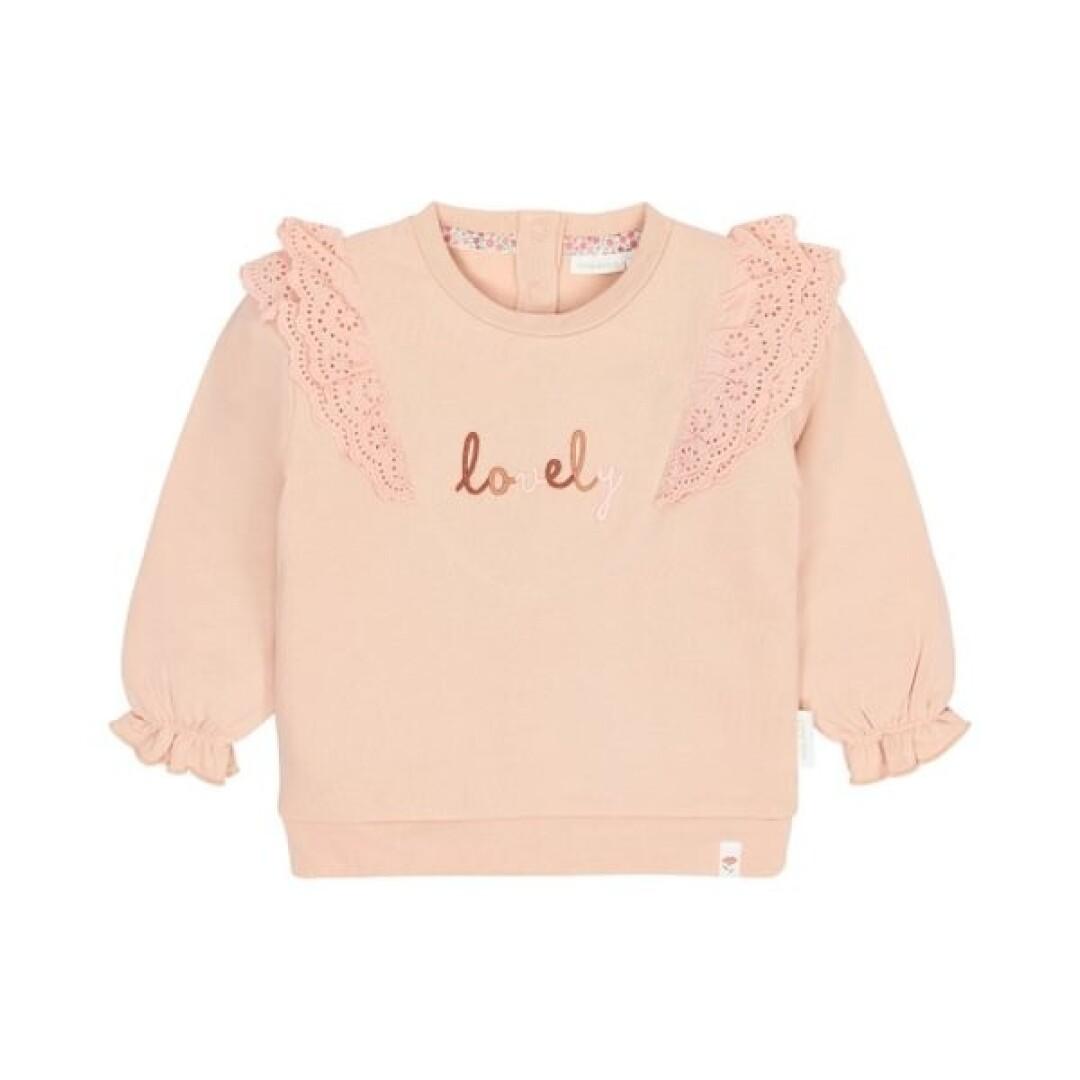 Sudadera Lovely Pink Blush con Volantes - Little Dutch