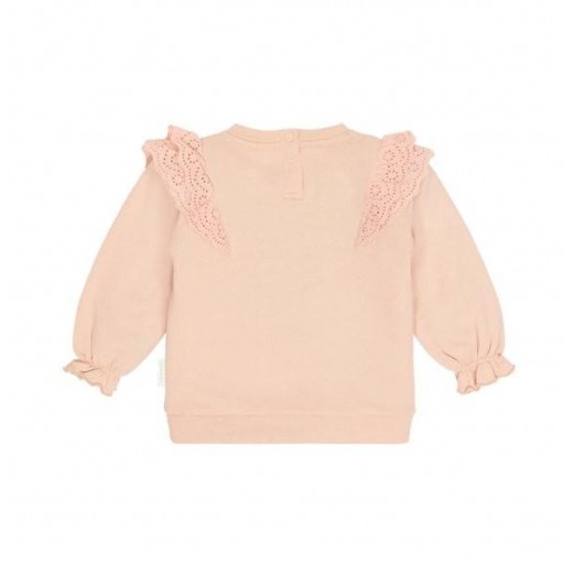 Sudadera Lovely Pink Blush con Volantes - Little Dutch [1]