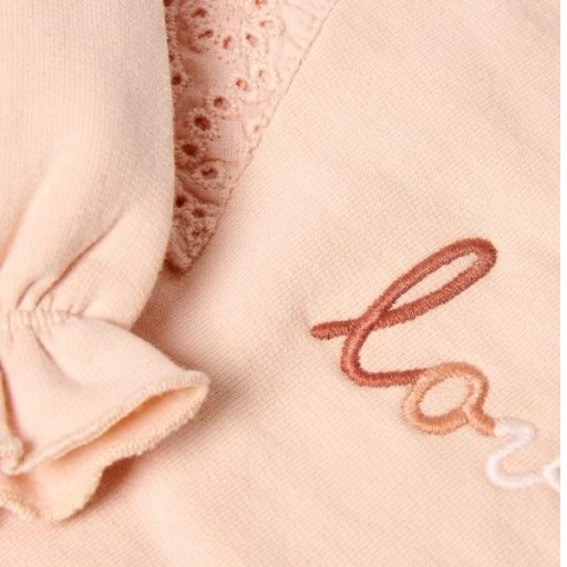 Sudadera Lovely Pink Blush con Volantes - Little Dutch [2]