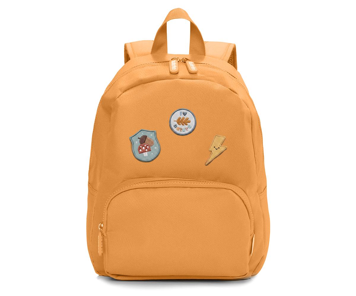 Mochila Solid Color Mustard + 6 Parches Autoadhesivos Nature