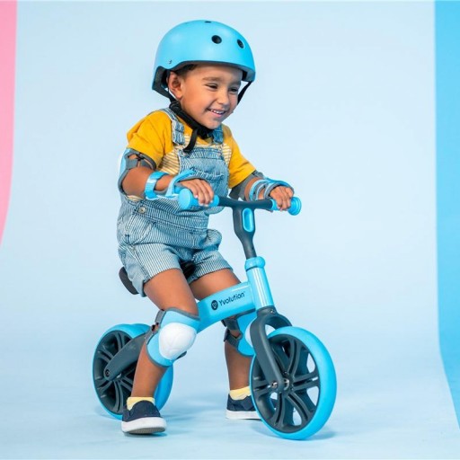 Bicicleta de Equilibrio Yvelo Junior Azul Yvolution [4]