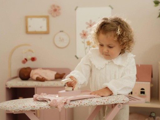 ​Tabla de planchar de madera con plancha Little Dutch FSC [3]