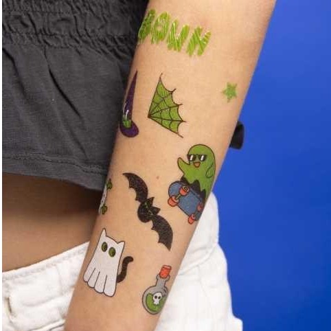 Tatuajes Temporales OMY Mod. BOO! – 50 Unidades que Brillan en la Oscuridad [3]