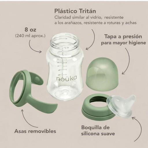 Taza Soft Spout 240ml Bloom Noüka [1]