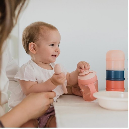 Suavinex taza aprendizaje +6M 200ml forest rosa [2]