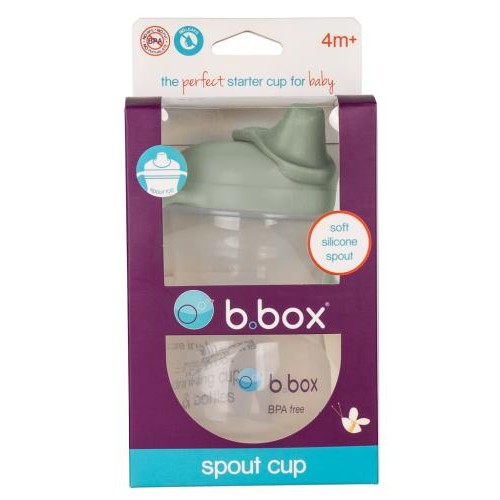 Taza con Boquilla Blanda B.box – Sage [1]